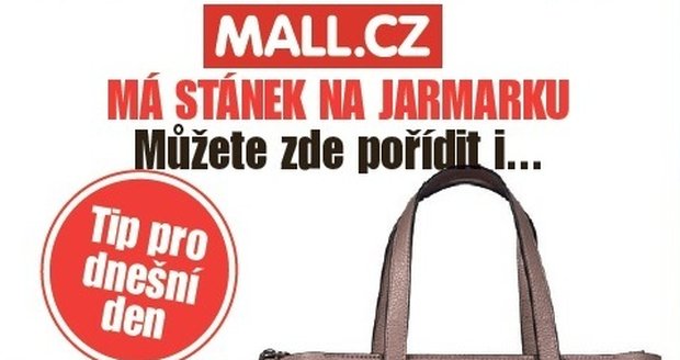 Mall.cz má stánek na jarmarku.