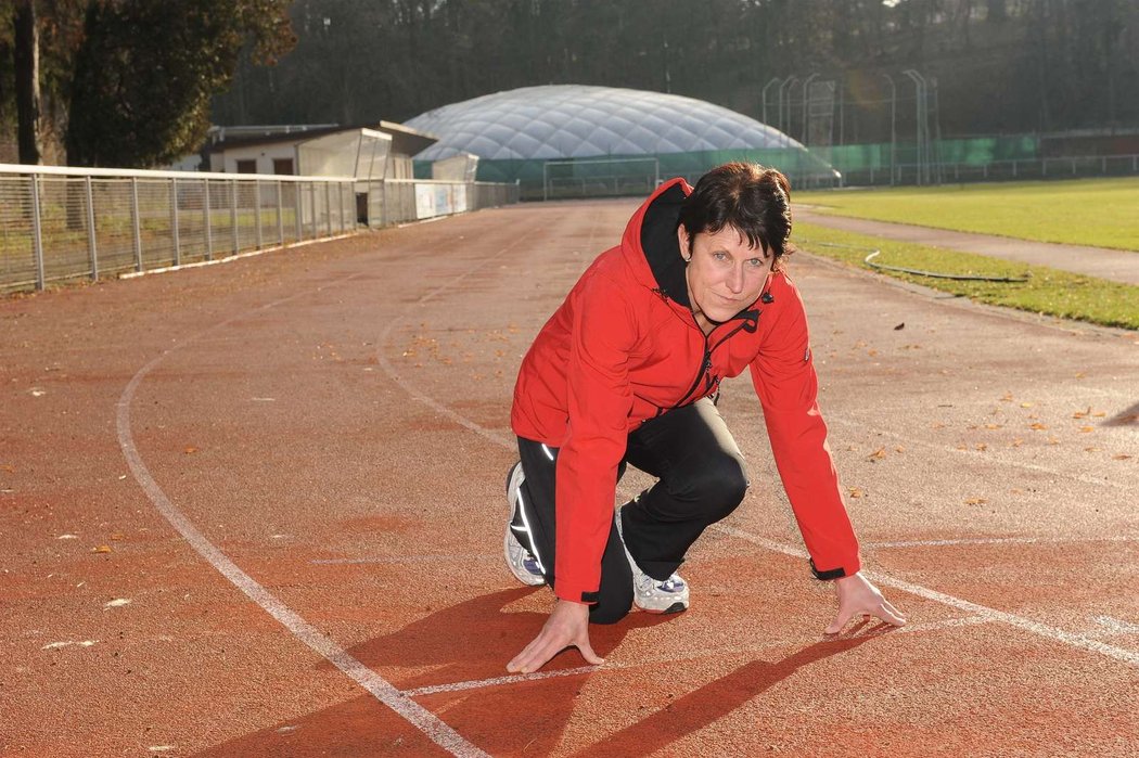 Pro Jarmilu Kratochvílovou je atletika život