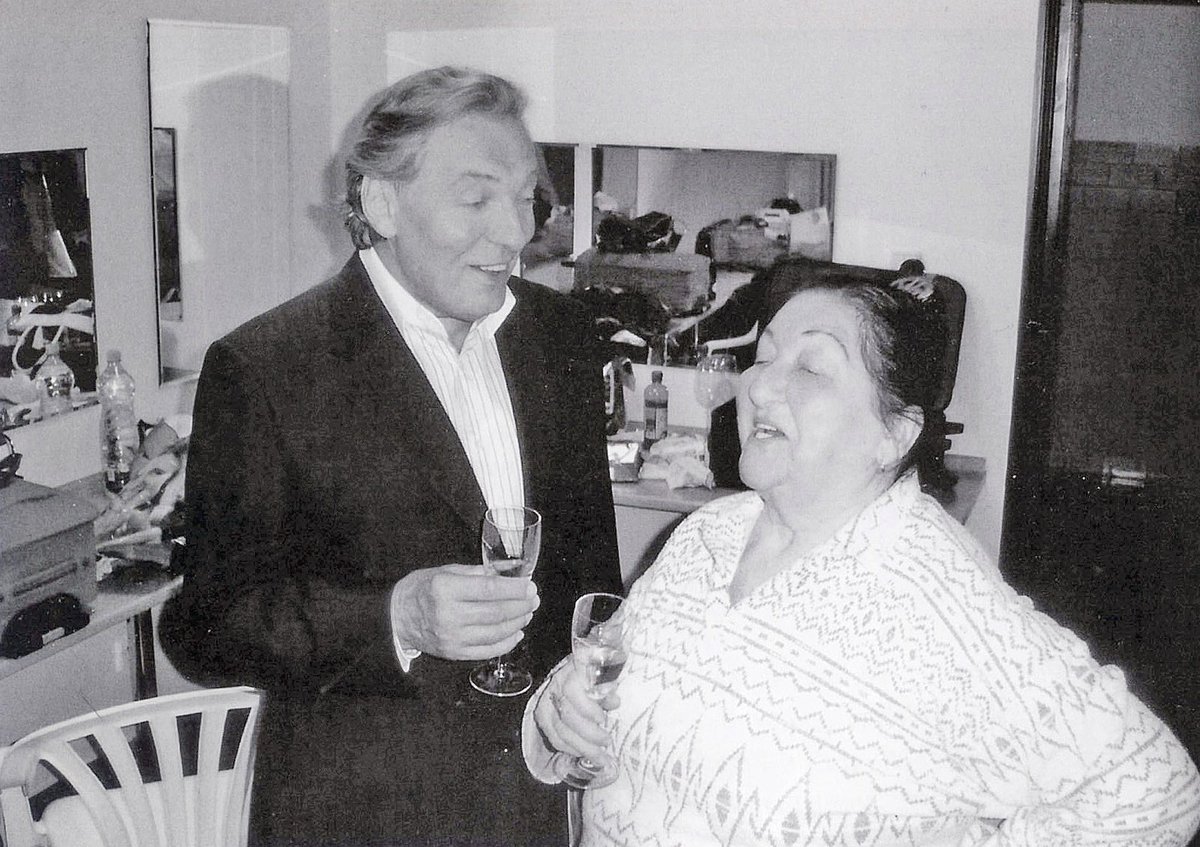 Národní umělci Jarmila Šuláková a Karel Gott.