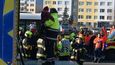 V Jarníkově ulici se srazily dva autobusy, v jednom cestovaly děti.