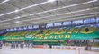 Zimní stadion Na Lapači ožil žluto-zelenou euforií.
