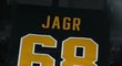 Pittsburgh vyvěsil ve své hale Jágrův dres s číslem 68