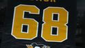 Pittsburgh vyvěsil ve své hale Jágrův dres s číslem 68