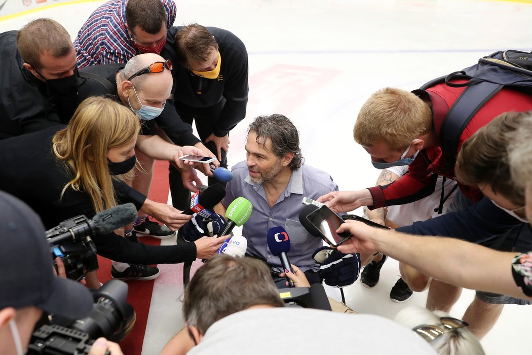 Legendární hokejista Jaromír Jágr se stal ambasoderem českého parahokeje