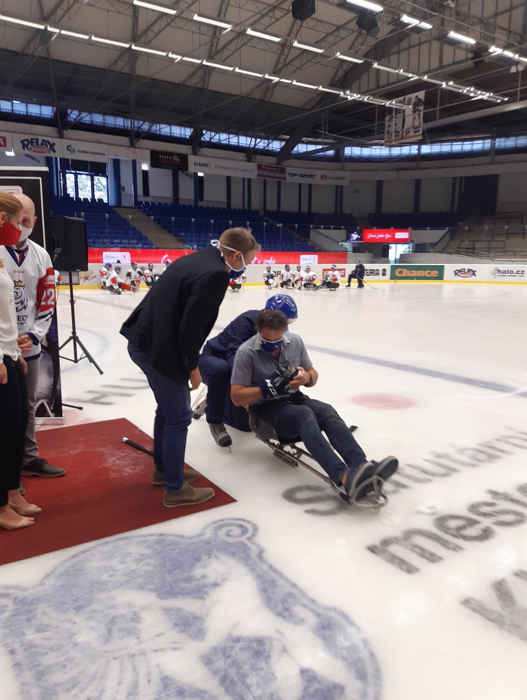 Legendární hokejista Jaromír Jágr se stal ambasoderem českého parahokeje