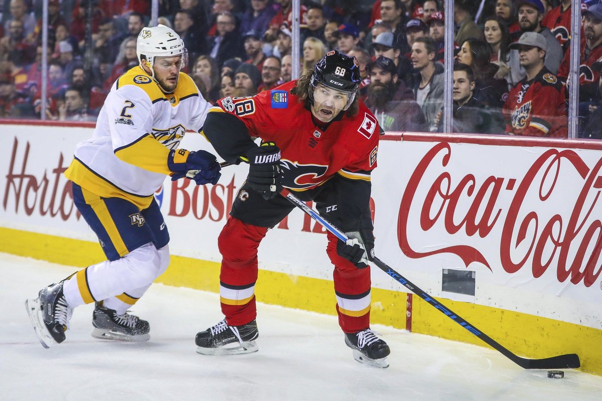 Jaromír Jágr v Calgary dosáhl na průměr 0,32 bodu na zápas, což je zoufale málo.