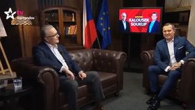 Nový pořad Miroslava Kalouska a Jaromíra Soukupa na TV Barrandov.