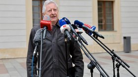 Jaromír Zůna po schůzce s Petrem Pavlem na Hradě (4.12.2025)