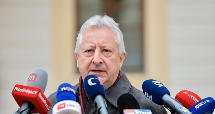 Jaromír Zůna po schůzce s Petrem Pavlem na Hradě (4.12.2025)