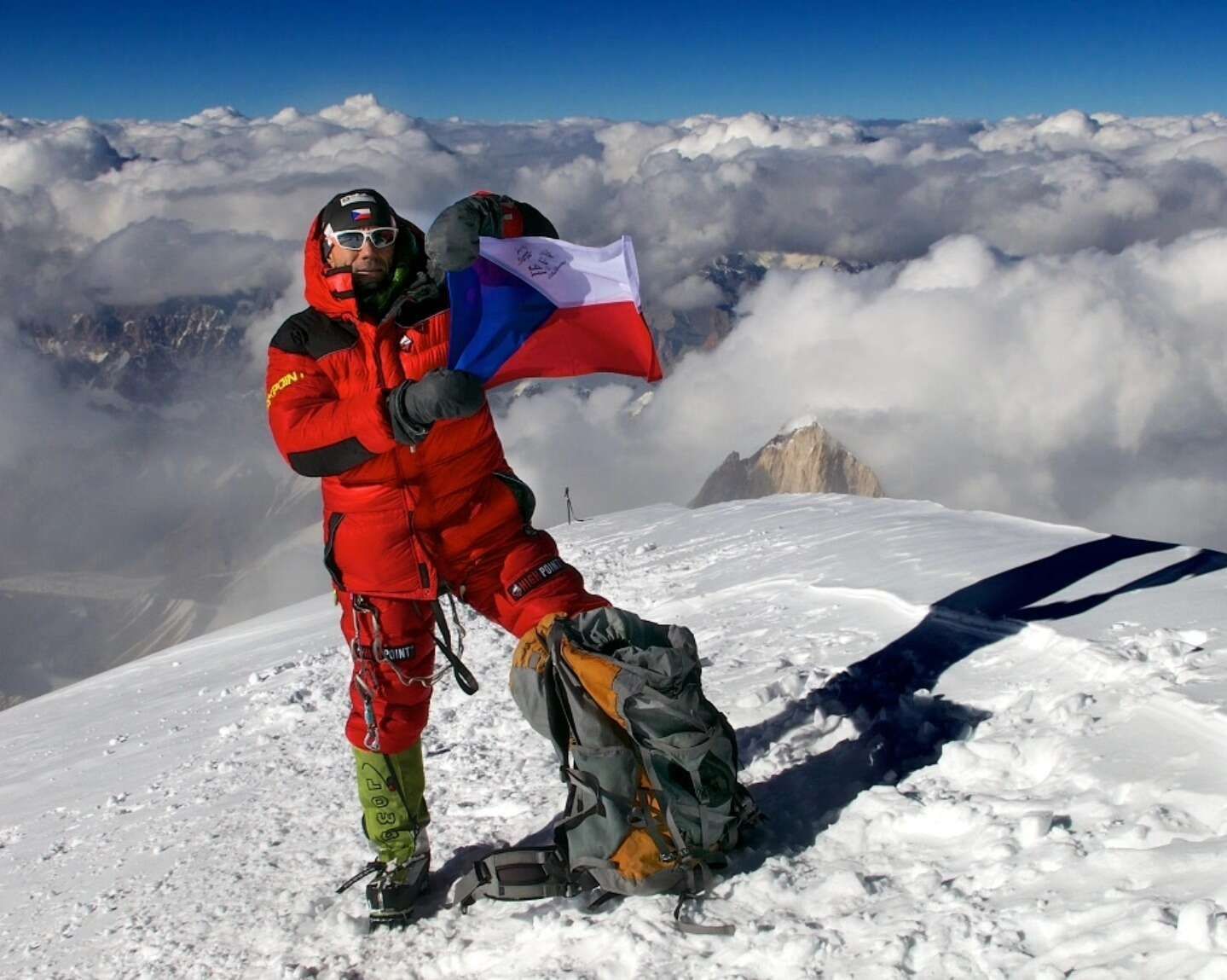 Legendární český horolezec Radek Jaroš Legendární český horolezec Radek Jaroš