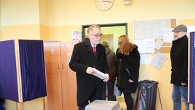 Jaroslav Bašta v lednu 2023 během prezidentských voleb
