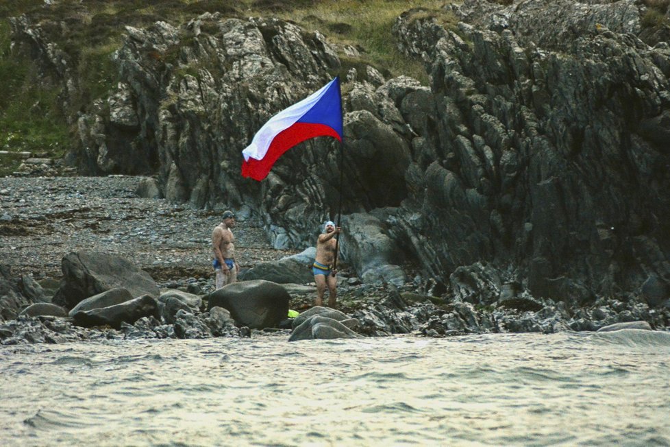 Jaroslav Chytil je prvním Čechem, který přeplaval Severní kanál.