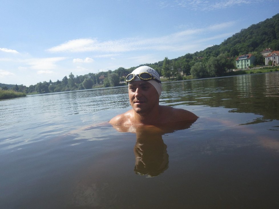 Jaroslav Chytil aktivně trénuje na překonání Severního kanálu celé dva roky.