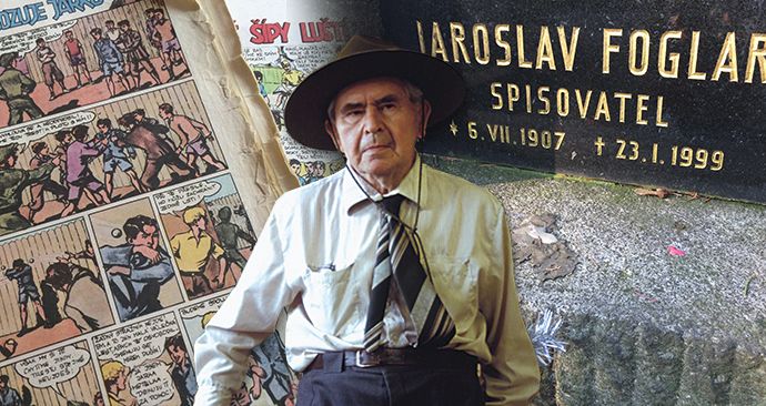 Jaroslav Foglar je nezapomenutelnou osobností dobrodružné literatury pro děti a mládež. Zemřel před 20 lety.