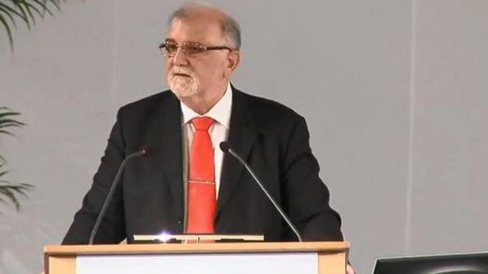 Jaroslav Hanák, prezident Svazu průmyslu a dopravy ČR.