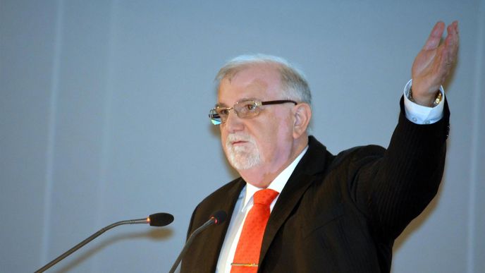 Prezident Svazu průmyslu a dopravy Jaroslav Hanák