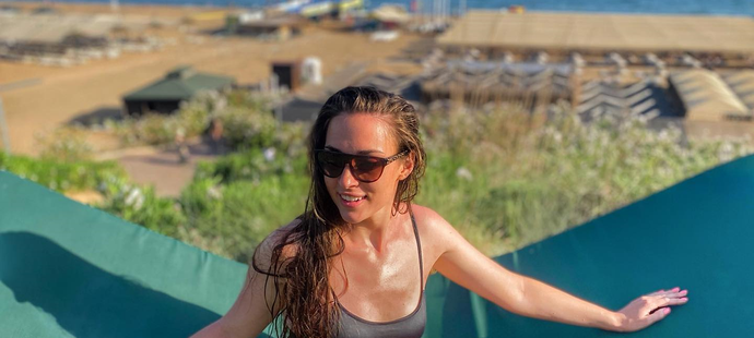 Rozkošné Nině původem z Ukrajiny se zastesklo po manželovi.