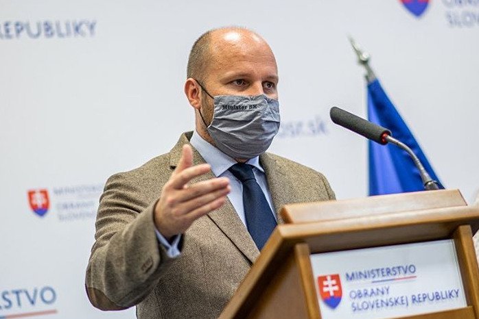 Slovenský ministr obrany Jaroslav Naď