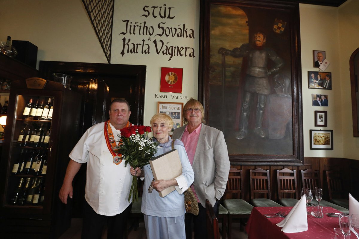 Jaroslav Sapík, Andulka Sováková a Karel Vágner