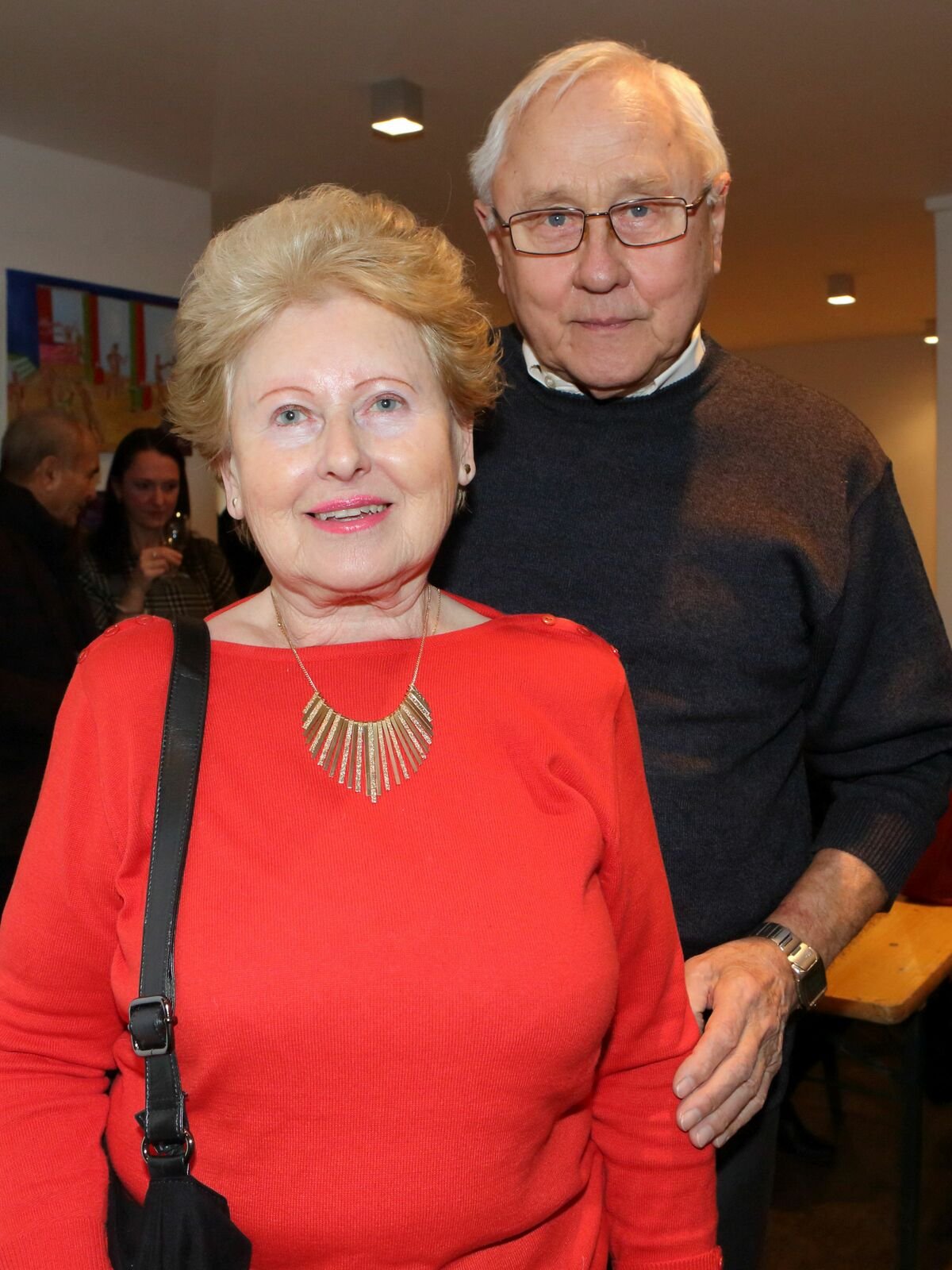 S manželkou Libuší, která zemřela v roce 2020.