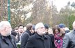 Pohřeb Jaroslava Šmída v rodné Třebíči.