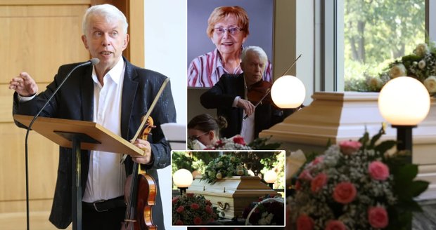 Pohřeb maminky Jaroslava Svěceného