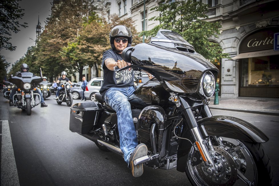 Jaroslav Vavřina je hlavním pořadatelem oslav 115. výročí založení Harley-Davidson