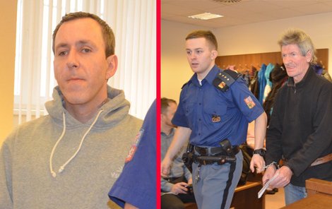 Jaroslav (vlevo) Š. dostal 17letý trest. Miroslavu K. soud vyměřil 16 let odnětí svobody