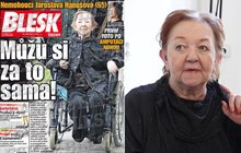 První foto Jaroslavy Hanušové po amputaci nohou: Viditelně pohublá říká: Jsem úplně zdravá!