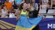 Ukrajinská atletka soutěžící ve skoku do výšky Jaroslava Mahučichová