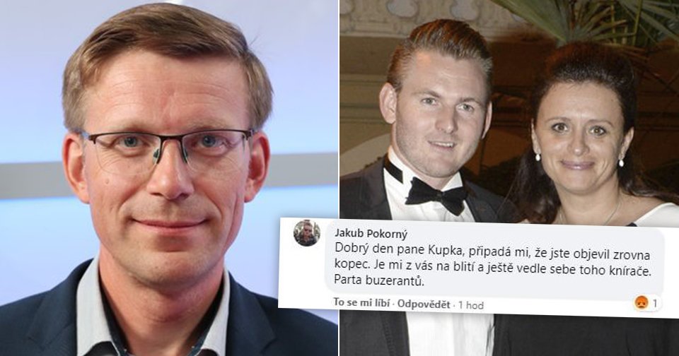 Manžel středočeské hejtmanky Jaroslavy Pokorné Jermanové (ANO) se pustil do jejího protikandidáta Martina Kupky (ODS)
