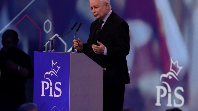 Předseda vládnoucí polské strany PiS Jaroslaw Kaczyński