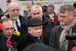 Lídr strany Právo a spravedlnost Jaroslaw Kaczyński (7.2.2024)