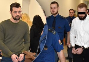 Jaroslav Jartim (vlevo) a Robert D. jsou souzeni za loupežná přepadení. Hájí se, že chtěli zbavit ulice od dealerů drog.