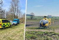 Hrůza v Jasenném: Dítě (10) zranila motorová pila!