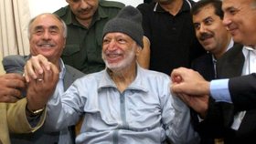 Jásir Arafat (†75) několik týdnů před smrtí
