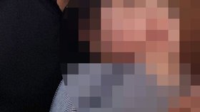 Zavražděný Jaskaran Kang (†24) se svým dítětem.