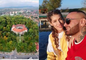 Jasmina Alagičová s Rytmusem se budou brát na zámku v Pezinoku.