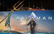 Jason Momoa na premiéře svého nového filmu Aquaman