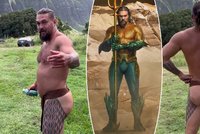 Jason Momoa se zadečkem mořského boha: Sexy Aquaman si libuje v tradičním havajském prádle!