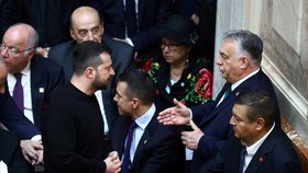 Zelenskyj měl s Orbánem "maximálně přímočarou konverzaci" (10. 12. 2023).