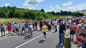 Neklid na pomezí: Obyvatelé příhraničí protestují proti uzavřeným hranicím