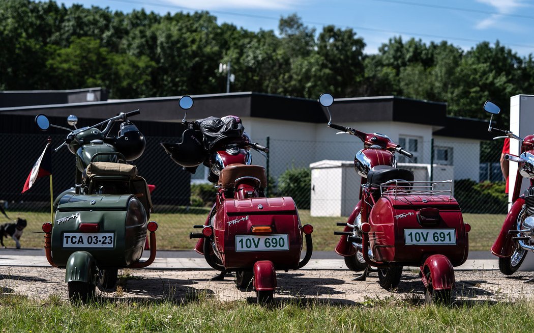 V Mostě proběhl sraz motocyklů Jawa