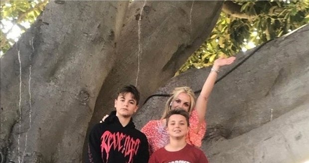 Synové Britney Spearsové Sean Preston a Jayden James