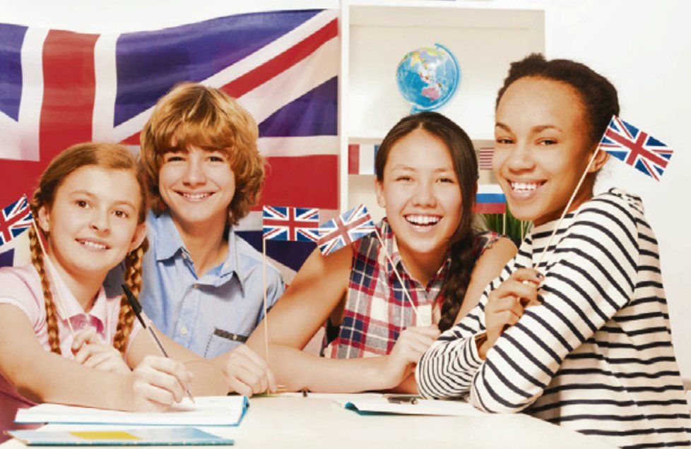 Letních kurzů angličtiny se účastní děti z nejrůznějších zemí.