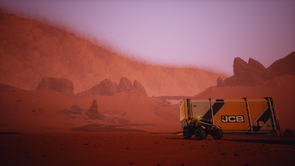 V JCB Pioneer: Mars budete stavět základnu pro první lidské osadníky
