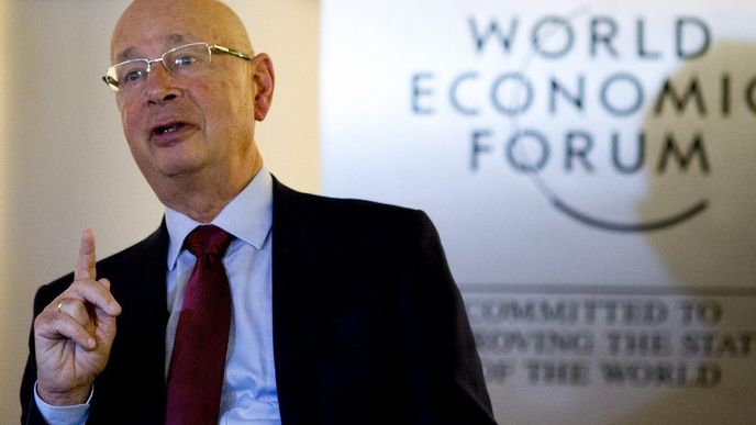 Zakladatel WEF Klaus Schwab.