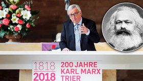 Juncker svými slovy o Marxovi naštval řadu českých politiků