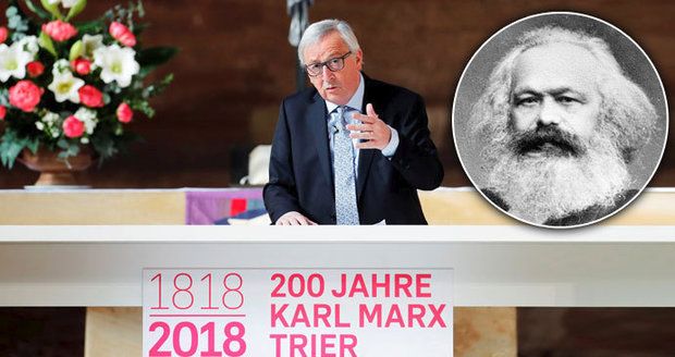 Podle Kalouska Juncker zradil. „Jako odpustit Hitlerovi,“ vzkazují mu Češi za Marxe