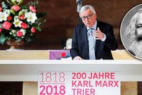 Podle Kalouska Juncker zradil. „Jako odpustit Hitlerovi,“ vzkazují mu Češi za Marxe